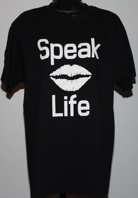 Speak Life T-Shirt Lips 3