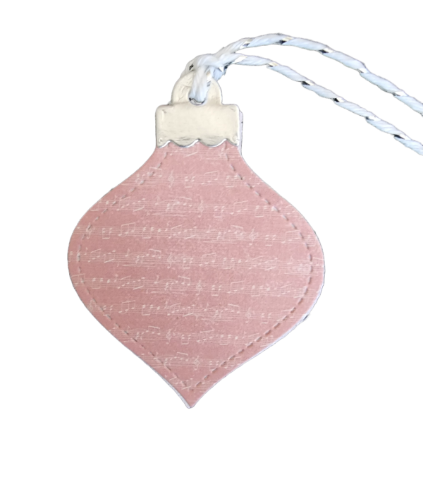 Pink Music Ornament 2