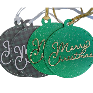 Assorted Merry Christmas Gift Tags