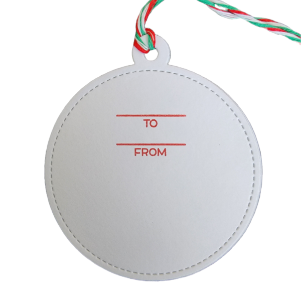 Red Striped Christmas Tags 1