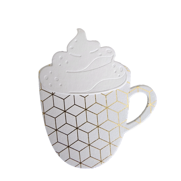 OPULENT GOLD COCOA MUGS 1